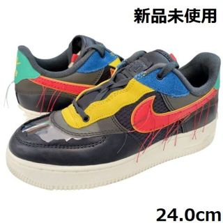 ナイキ(NIKE)の新品 ナイキ キッズ エアフォース１ロー GS 24.0cm(スニーカー)