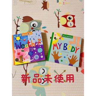 ❤️【新品未使用】英語絵本Helloworld! weatherとMy body(絵本/児童書)