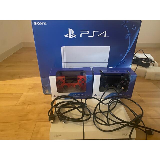 ps4 ホワイト　CUH-1200A 500GB+コントローラー2台！