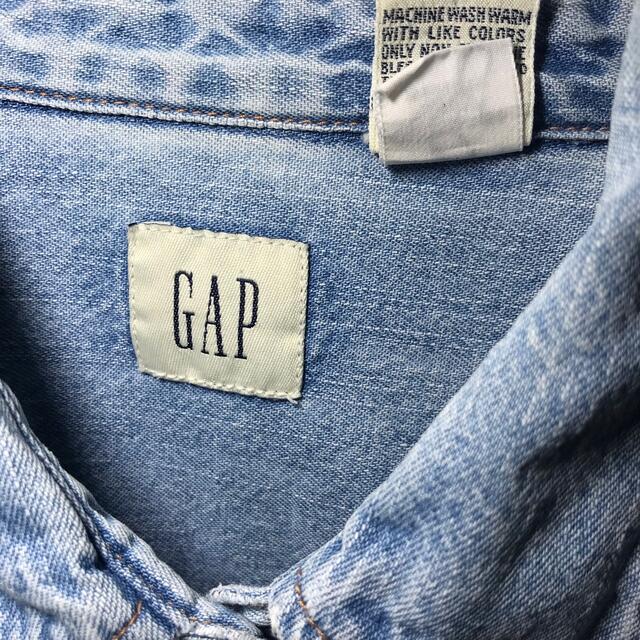 GAP(ギャップ)の【オールド】ギャップ GAP 長袖シャツ デニムシャツ 輸入古着  メンズのトップス(シャツ)の商品写真