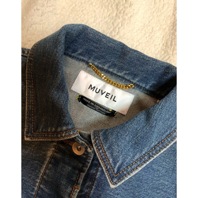 ミュベールmuveil 刺繍デニムジャケット Gジャン # tv.businessday.ng