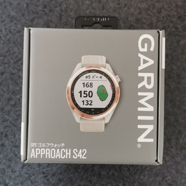 GARMIN(ガーミン)のGarmin ガーミン アプローチ S42 GPS ゴルフウォッチ  新品 チケットのスポーツ(ゴルフ)の商品写真