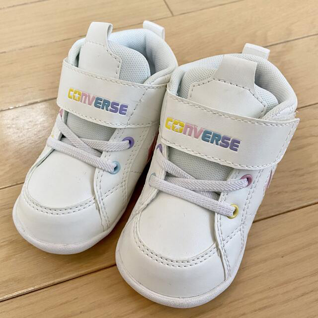 CONVERSE(コンバース)の【GWお値下げ♡】converse スニーカー14cm キッズ/ベビー/マタニティのベビー靴/シューズ(~14cm)(スニーカー)の商品写真