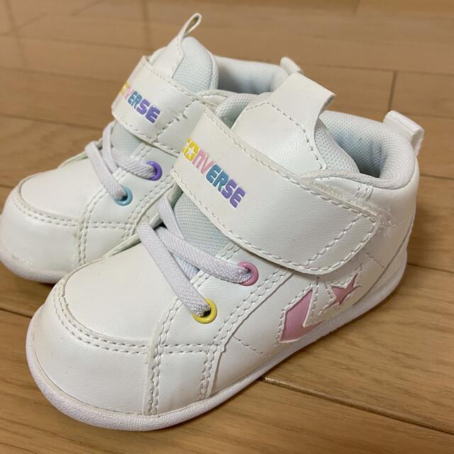 CONVERSE(コンバース)の【GWお値下げ♡】converse スニーカー14cm キッズ/ベビー/マタニティのベビー靴/シューズ(~14cm)(スニーカー)の商品写真