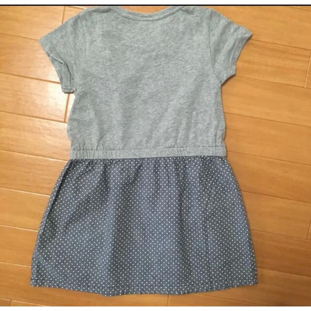 BeBe(ベベ)のワンピース べべ 120 キッズ/ベビー/マタニティのキッズ服女の子用(90cm~)(ワンピース)の商品写真