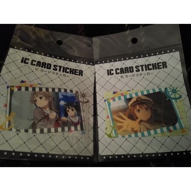 ハイスクール・フリート ICカードステッカー はいふり 2枚セット エンタメ/ホビーのアニメグッズ(その他)の商品写真