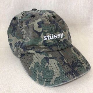 ステューシー(STUSSY)の【ステューシー】STUSSY 迷彩　キャップ帽子(キャップ)