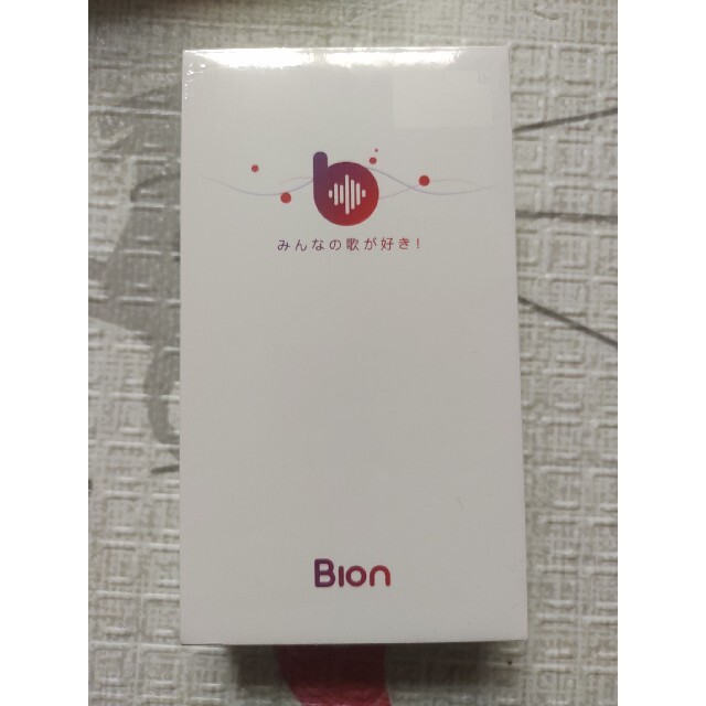 新品未開封　モバイルカラオケマイク　Bion BIon ビオン　赤　レッド 楽器のレコーディング/PA機器(マイク)の商品写真