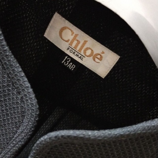 Chloe(クロエ)のクロエ　Chloe　ブラックフォーマル　ワンピース　13 レディースのフォーマル/ドレス(礼服/喪服)の商品写真