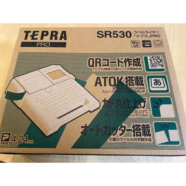 KING JIM TEPRA PRO SR530 新品未使用 インテリア/住まい/日用品の文房具(テープ/マスキングテープ)の商品写真