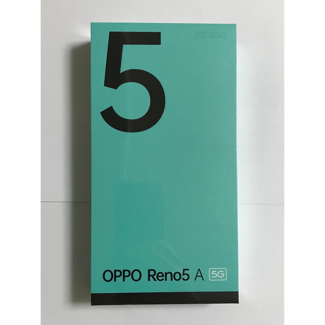 新品 未開封OPPO Reno 5A CPH2199 シルバーブラック