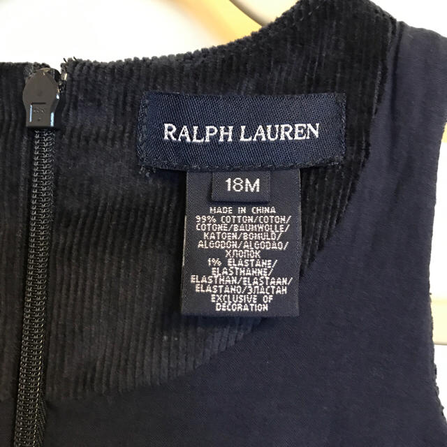 Ralph Lauren(ラルフローレン)の【はなちゃん様専用♪】RALPH LAUREN☆18M☆ワンピース キッズ/ベビー/マタニティのベビー服(~85cm)(ワンピース)の商品写真