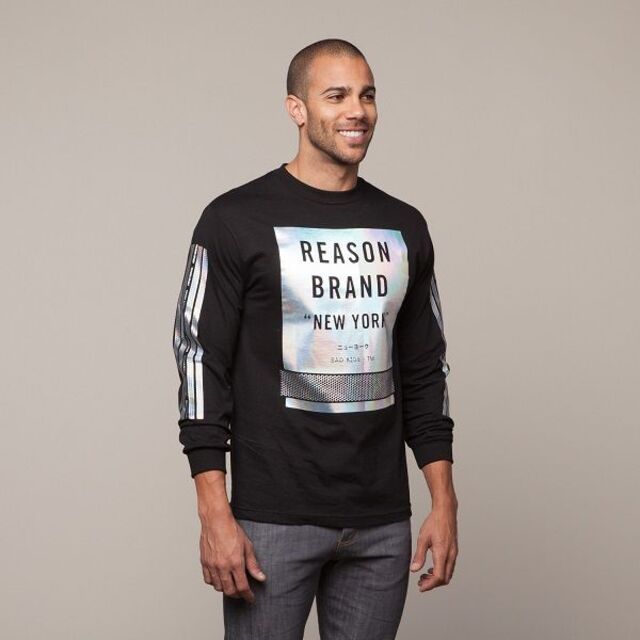 【Reason】 ロングスリーブ Tシャツ Mサイズ メンズのトップス(Tシャツ/カットソー(七分/長袖))の商品写真