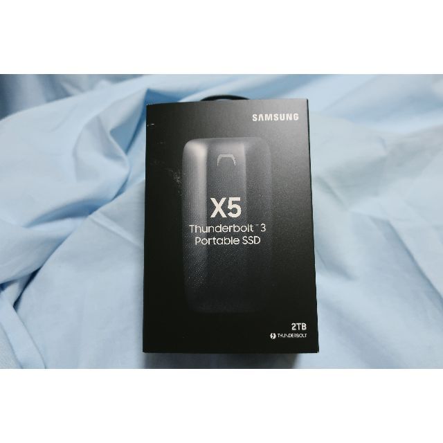 サムスン ポータブルSSD X5 Thunderbolt 3 ２TB