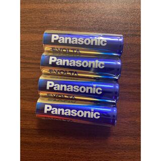 パナソニック(Panasonic)のエボルタ　単3電池　アルカリ乾電池　4本　新品未使用品(その他)