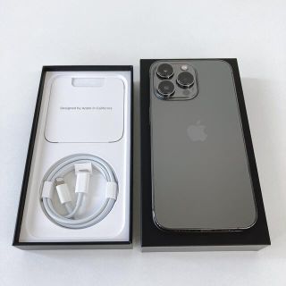 アイフォーン(iPhone)の★極美品★ iPhone 13 Pro バッテリー容量100％ 128GB (スマートフォン本体)