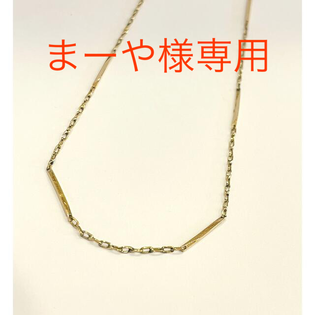 ☆K18 サザナミ柄チェーンネックレス 2.46g☆アクセサリー