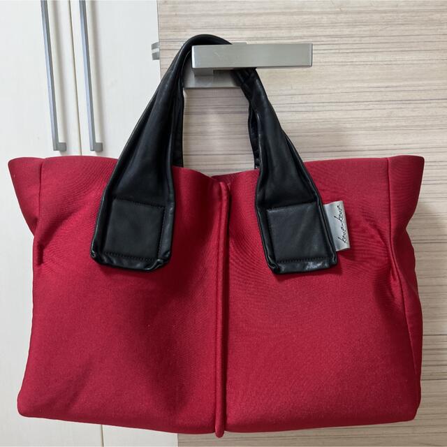 カワカワ 人気 wetトートバッグ レッド カワカワ 人気 wetトートバッグ レッド