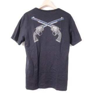 ロアー(roar)のROAR ロアー　Tシャツ　メンズ　ブラック(Tシャツ/カットソー(半袖/袖なし))