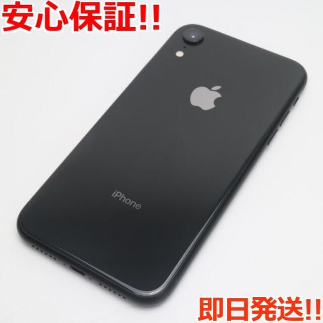 auiPhoneXRA2106超美品 SIMフリー iPhoneXR 64GB ブラック