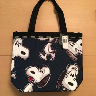 レスポートサック(LeSportsac)のレスポートサック スヌーピー　HAILEY TOTE HAPPY SNOOPY (トートバッグ)