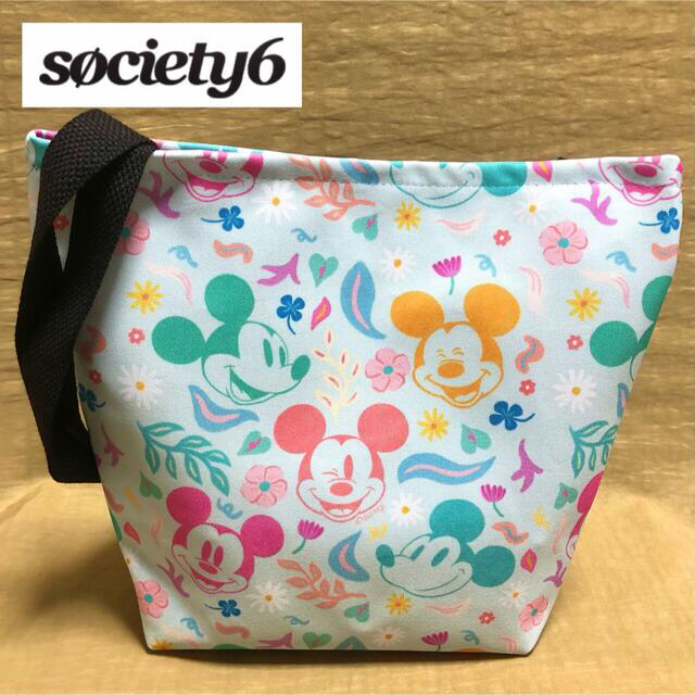 Society6(ソサエティシックス)の【廃盤レア品】society6 トートバッグ / ミッキーマウス (BL) レディースのバッグ(トートバッグ)の商品写真