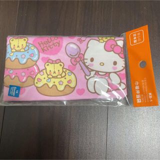 巾着弁当袋　キティ(弁当用品)