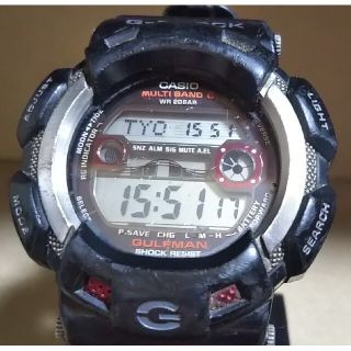 ジーショック(G-SHOCK)のkk様専用、15日(金)まで  GW-9110-1JF GULFMAN(腕時計(デジタル))