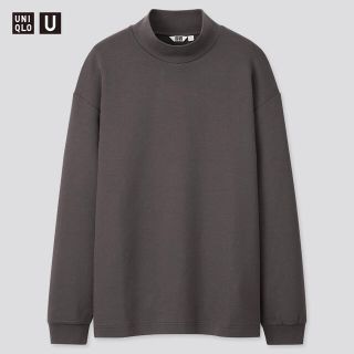 美品Theory モックネックプルオーバーダンボールニット ベージュ