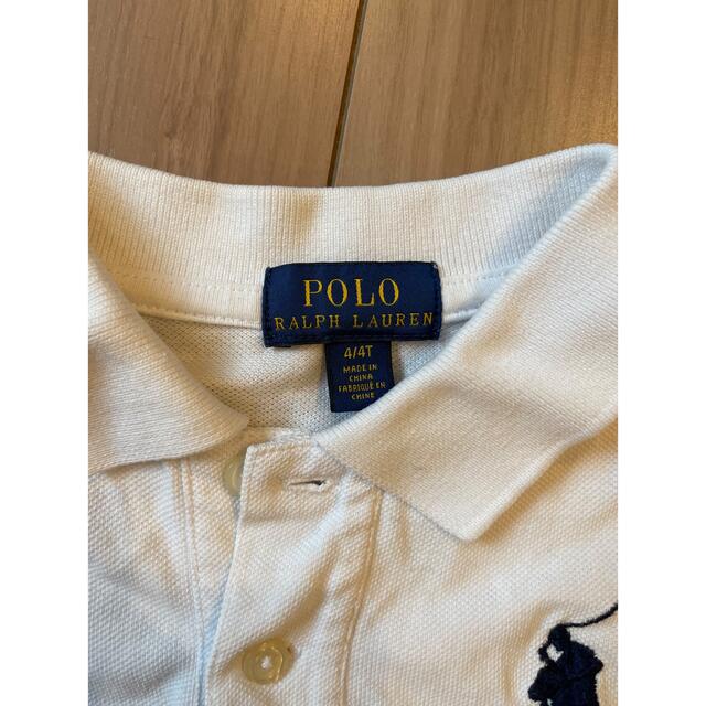 POLO RALPH LAUREN(ポロラルフローレン)のラルフローレン　ポロシャツ　4T 2枚セット キッズ/ベビー/マタニティのキッズ服男の子用(90cm~)(Tシャツ/カットソー)の商品写真