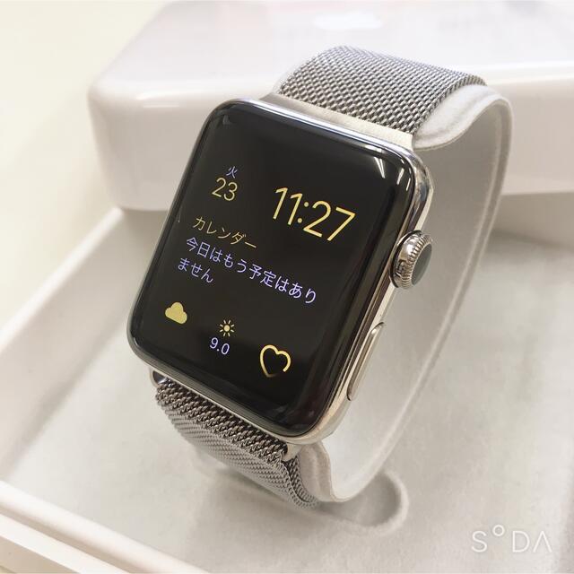 Apple Watch series2 ステンレス 42mmスマートフォン/携帯電話