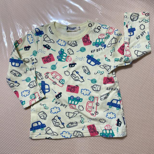 KP(ニットプランナー)のKP BOY ロンT  サイズ80 キッズ/ベビー/マタニティのベビー服(~85cm)(Ｔシャツ)の商品写真