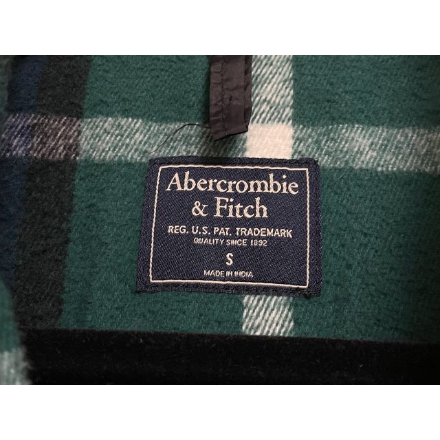 Abercrombie&Fitch(アバクロンビーアンドフィッチ)のアバクロンビー＆フィッチ/キルテッド シャツジャケット/ブラックUS Sサイズ メンズのジャケット/アウター(その他)の商品写真