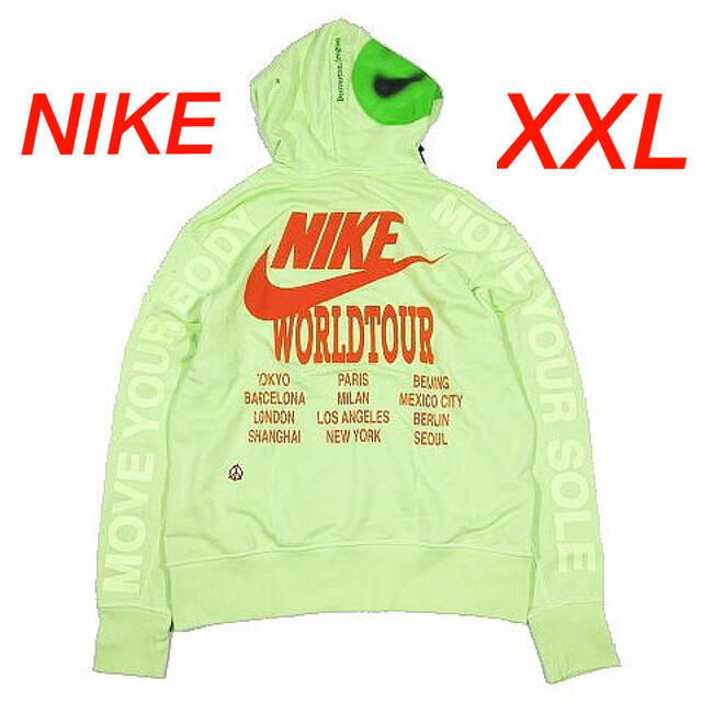 新品 XXL ナイキ ワールドツアープルオーバー フーディ 2XL NIKE