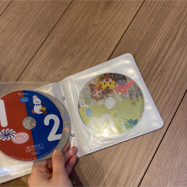 Benesse(ベネッセ)のこどもちゃれんじほっぷDVDセット キッズ/ベビー/マタニティのおもちゃ(知育玩具)の商品写真