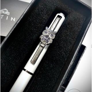 スワロフスキー(SWAROVSKI)の【VERTINI】スワロフスキー フクロウ ボールペン リフィル付(ペン/マーカー)