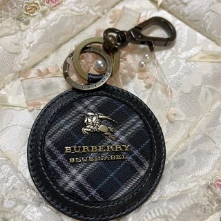 バーバリーブルーレーベル(BURBERRY BLUE LABEL)のBURBERRY BLUE LABEL ミラー付きキーホルダー(キーホルダー)