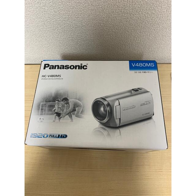 BLACK動画記録画素数Panasonic  デジタルハイビジョン ビデオカメラ HC-V480MS-K