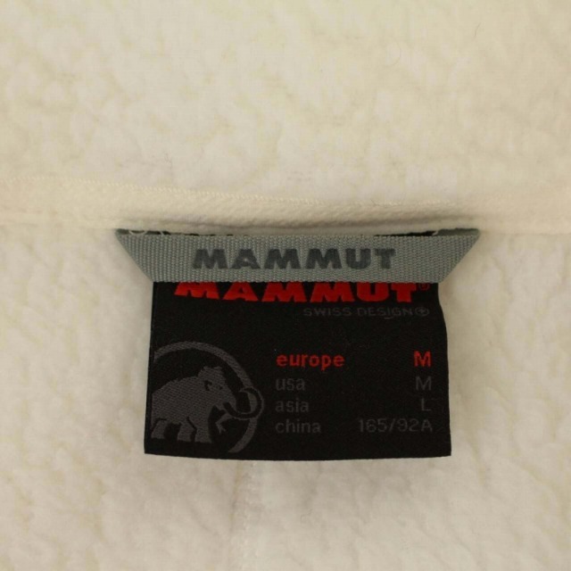 Mammut(マムート)のマムート Innominata Pro ML ボアジャケット パーカー M 白 レディースのトップス(パーカー)の商品写真