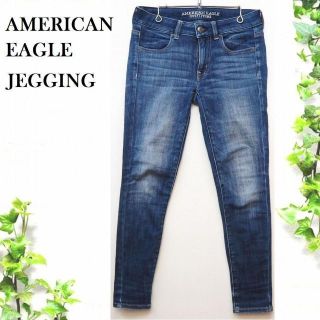 アメリカンイーグル(American Eagle)のアメリカンイーグル JEGGING スーパーストレッチ デニム パンツ(デニム/ジーンズ)