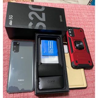 サムスン(SAMSUNG)の【ジャンク扱い】 Galaxy S20 5G SCG01 コスミックグレー(スマートフォン本体)