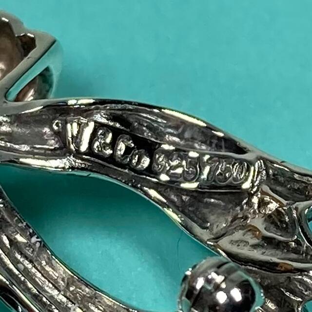 Tiffany& Co. ティファニー リボンモチーフ ブローチ 925/750 | www