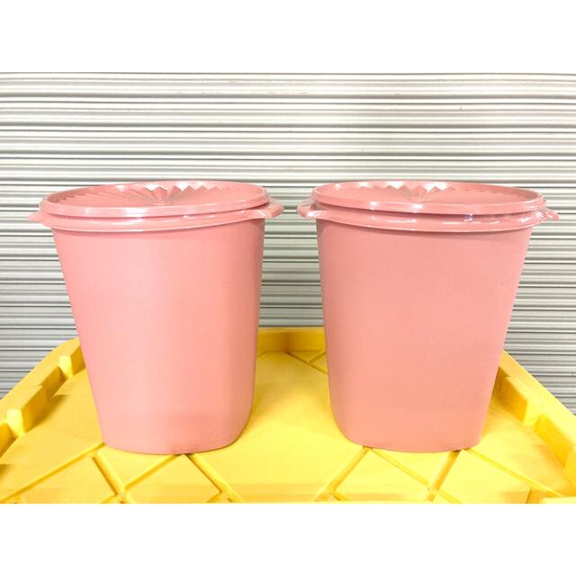 新品 2個セット タッパーウェア マキシ クイーン デコレーター ピンクTupperware