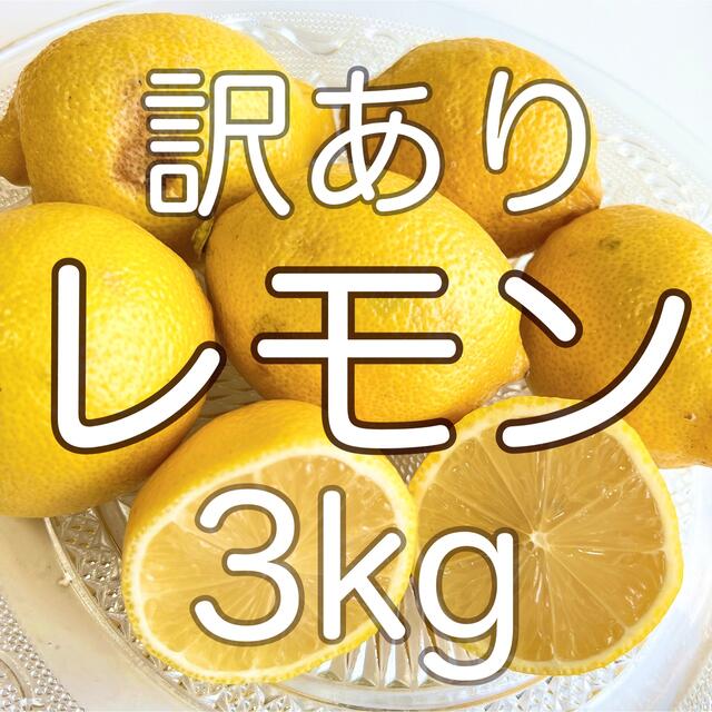 訳あり レモン 箱込み3kg 食品/飲料/酒の食品(フルーツ)の商品写真