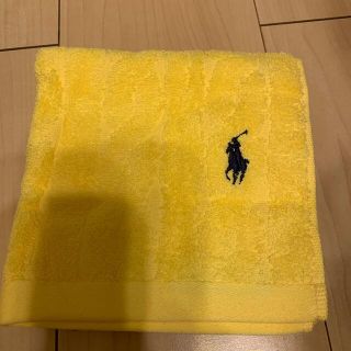 ラルフローレン(Ralph Lauren)の新品！ラルフローレン ウォッシュタオル　イエロー(タオル/バス用品)