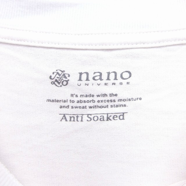 nano・universe(ナノユニバース)のナノユニバース nano universe Tシャツ カットソー 丸首 半袖 レディースのトップス(Tシャツ(半袖/袖なし))の商品写真