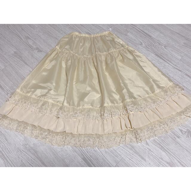 特別プライス innocent world☆アンダースカート☆ペチコート☆生成 - 通販 - motelparati.com.br