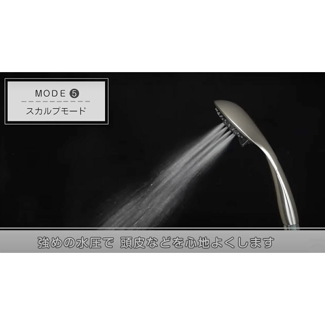 新品 ウルトラファインバブルのシャワーヘッド コスメ/美容のボディケア(バスグッズ)の商品写真