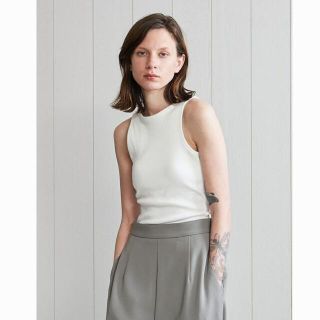 ビューティアンドユースユナイテッドアローズ(BEAUTY&YOUTH UNITED ARROWS)のカップ付きタンクトップ＊白(タンクトップ)