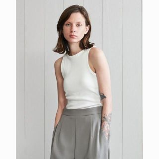 ビューティアンドユースユナイテッドアローズ(BEAUTY&YOUTH UNITED ARROWS)のカップ付きタンクトップ＊黒(タンクトップ)